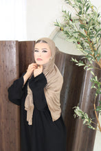 Load image into Gallery viewer, JERSEY HIJAB CAMEL BROWN