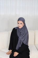 Load image into Gallery viewer, JERSEY HIJAB SLATE GREY
