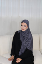 Load image into Gallery viewer, JERSEY HIJAB SLATE GREY
