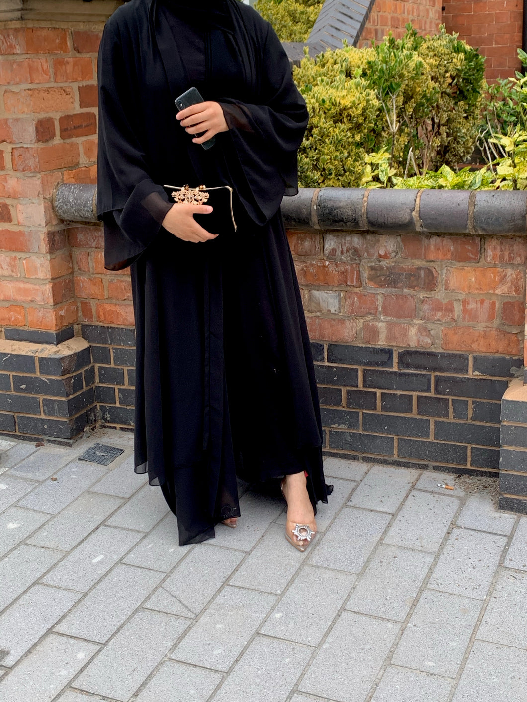 Black Hawah abaya